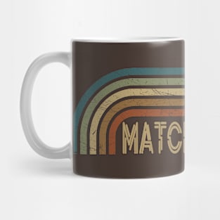 Matchbox Twenty Retro Stripes Mug